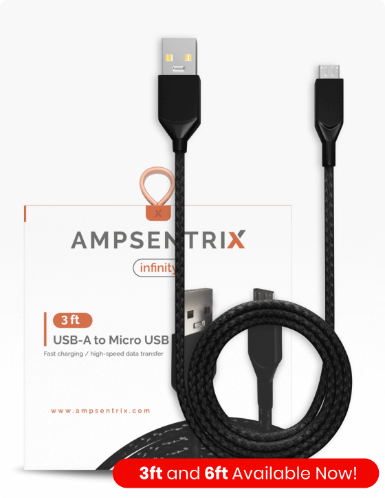 USB-A to Micro USB Charging Cable